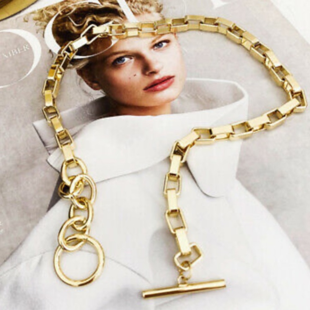 New 18k Gold Plated short necklace - Picture 8 of 10